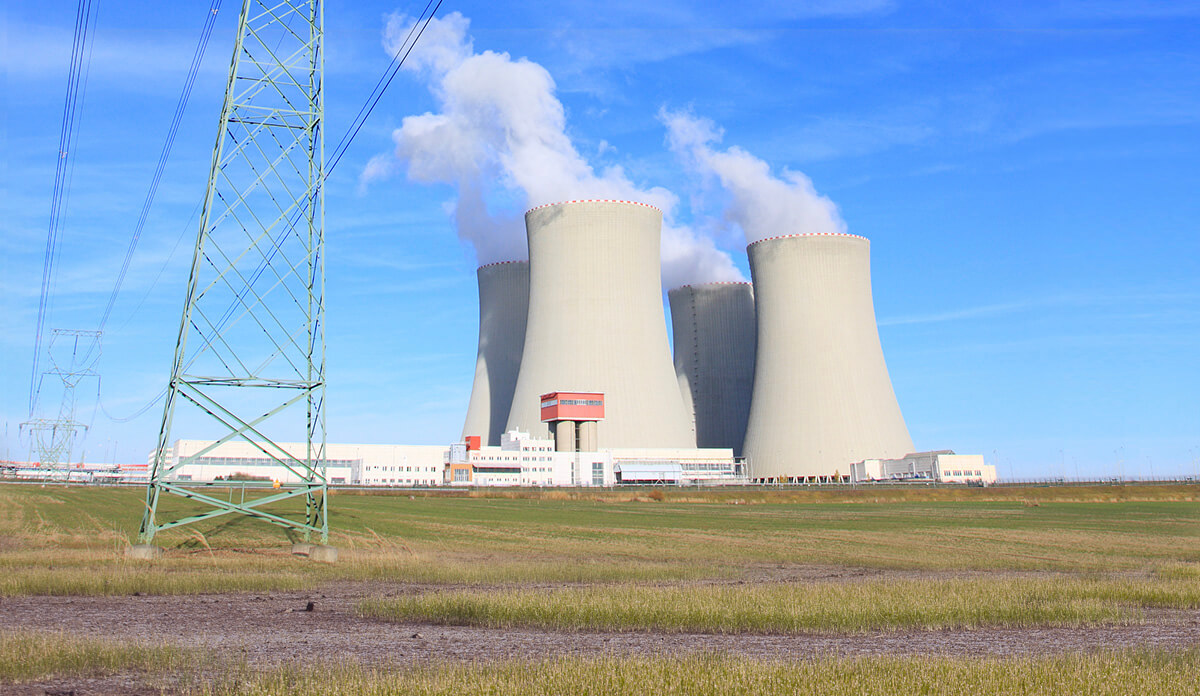 Image of a nuclear power plant