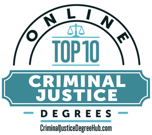 Top 10 Online Criminal Justice Degrees Award