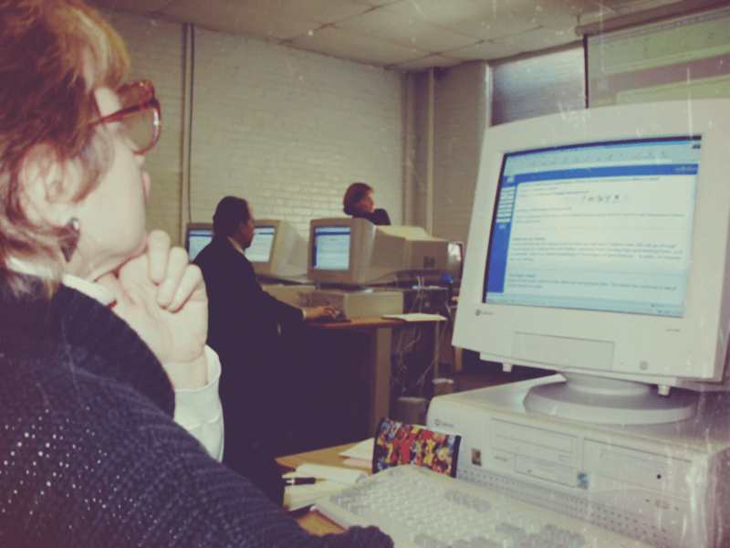 One of UMass Lowell's first online students