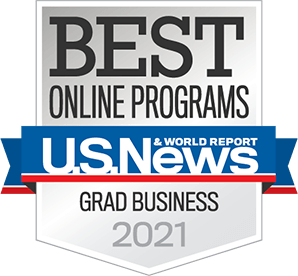 Best Online Graduate Business Program in the Nation by U.S. News & World Report