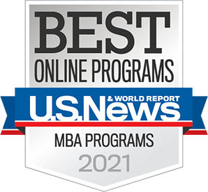 Best Online MBA Program in the Nation by U.S. News & World Report