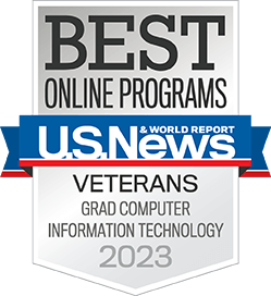 Best Online Graduate  Computer Information Technology Programs for Veterans in the Nation by U.S. News & World Report