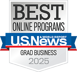 Best Online Graduate Business Program in the Nation by U.S. News & World Report