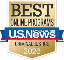 Best Master's in Criminal Justice US News and World Report Award