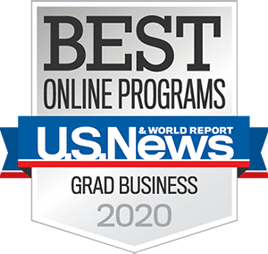Best Online Graduate Business Program in the Nation by U.S. News & World Report