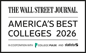 Wall Street Journal Badge for America's Best Colleges, 2026