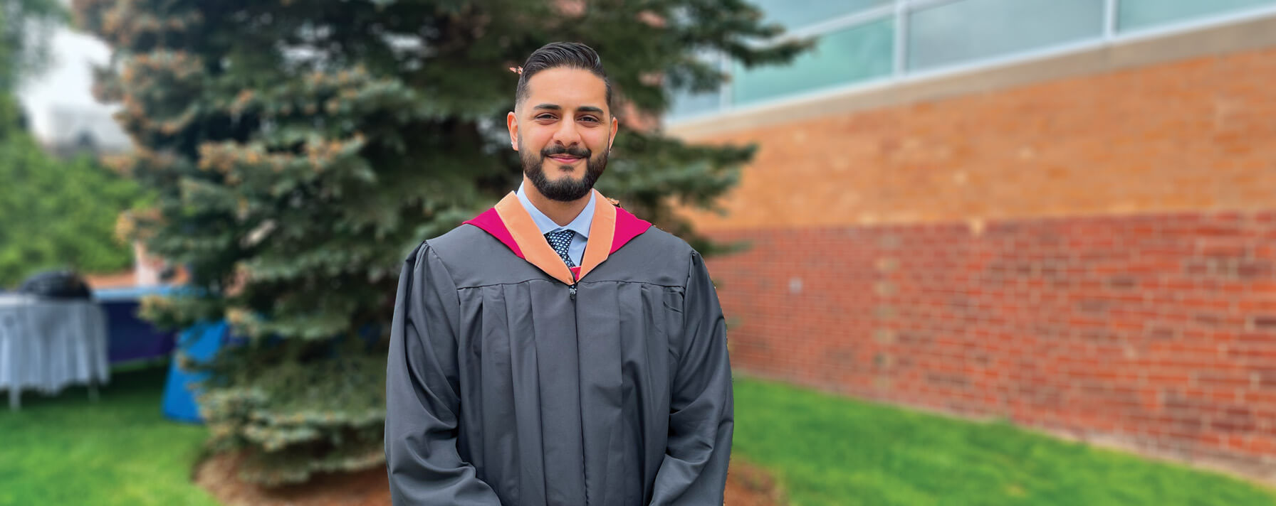 Proud Student after Commencement