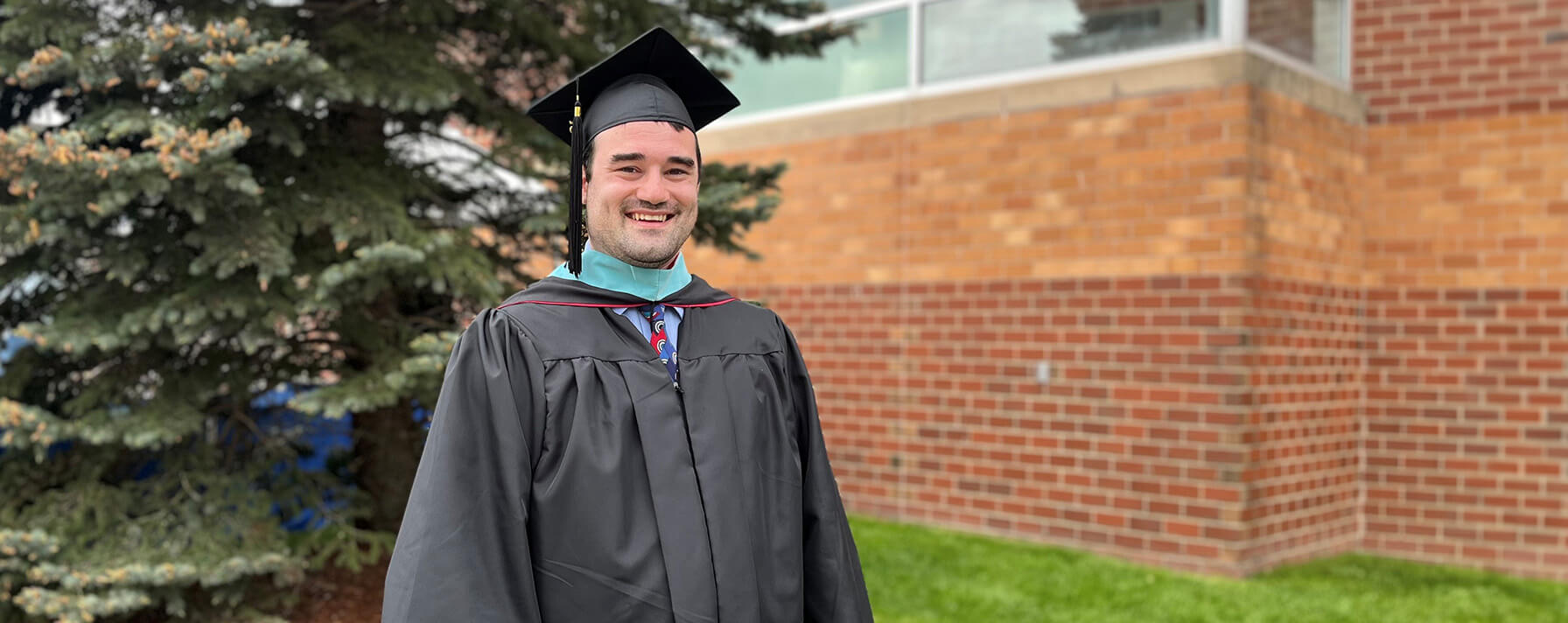 Proud Student after Commencement