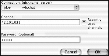 join channel window